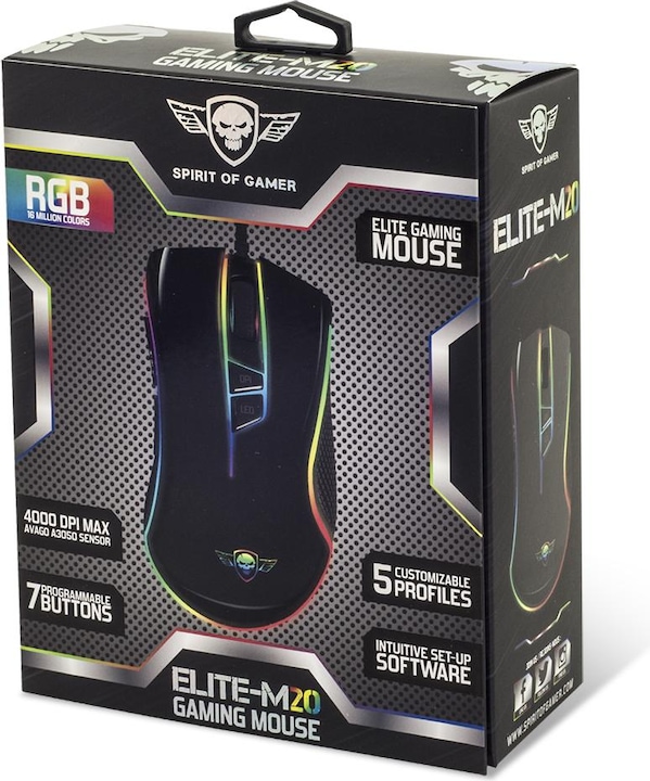 Actual product image Spirit Of Gamer Elite M20 (Wireless)