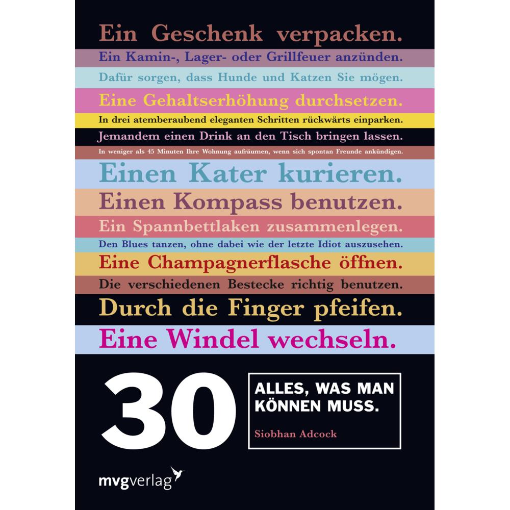 30. Alles, was man können muss, Ratgeber