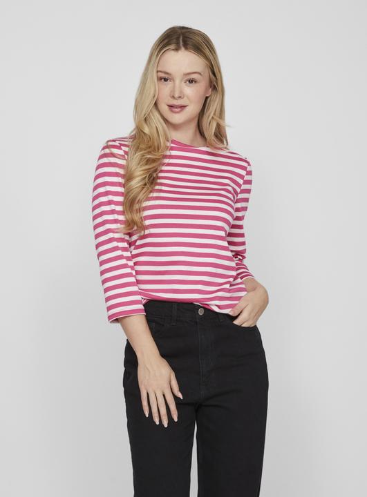 Actual product image Vila 3/4 sleeve round neck top (M)