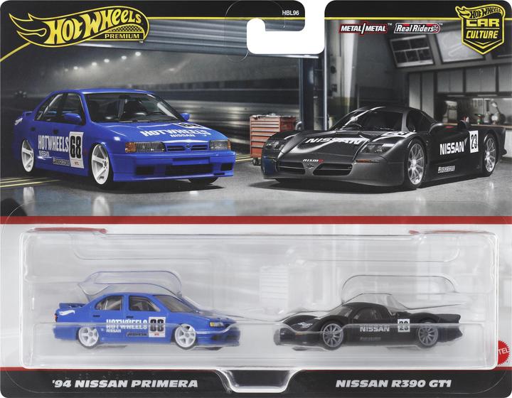 Productafbeelding Hot Wheels Car Culture '94 Nissan Primera & Nissan R390 GT1 για 3+ Ετών HRR74