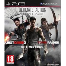 Productafbeelding Square Enix Just Cause 2, Sleeping Dogs & Tomb Raider Bundel (PS3, EN)