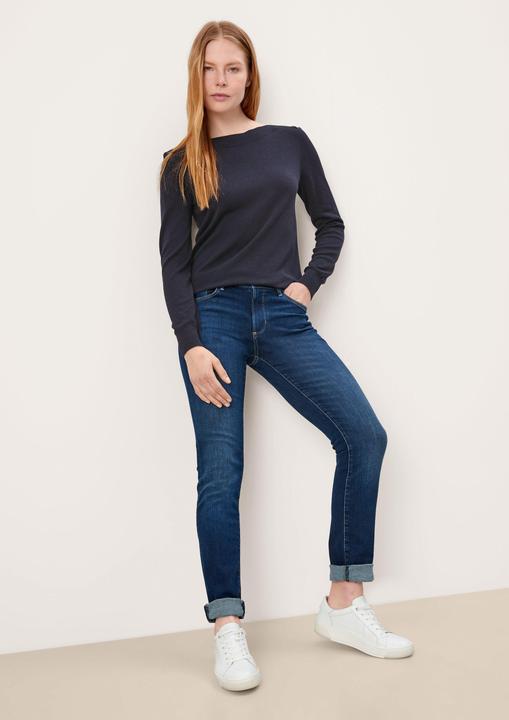 Actual product image s.Oliver Strickpullover Pullover mit U-Boot-Ausschnitt (32)