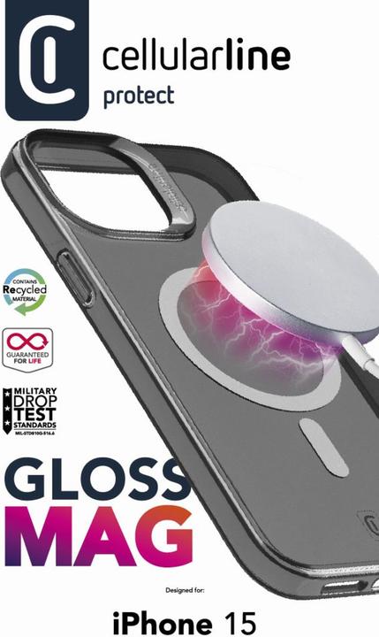 Actual product image Cellularline Gloss Mag (Apple iPhone 15)