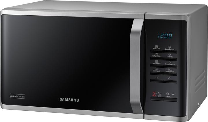 Actual product image Samsung MS23K3523AS Microwave oven, silver (23 l)