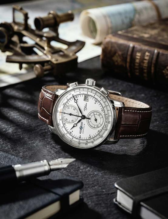 Produktbild Zeppelin 100 Jahre 8670-1 (Analoguhr, Chronograph, 42 mm)