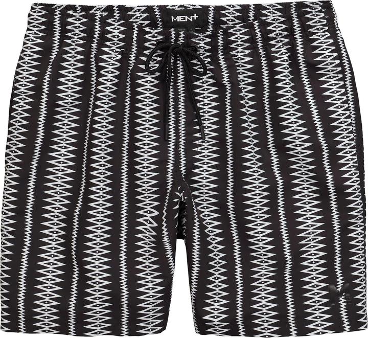 Actual product image Men+ Badeshorts, Bauchfit, Alloverprint, Elastikbund (7XL)