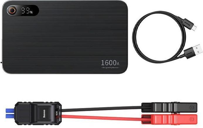 Produktbild Baseus Super Energy PRO Auto Starthilfe (16000 mAh, 65 W, 59.20 Wh)