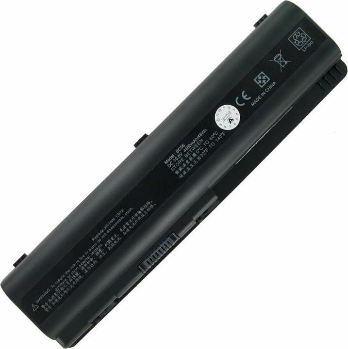Actual product image AccuCell HSTNN-UB72 Battery as replica from suitable for HP DV4 (4400 mAh)
