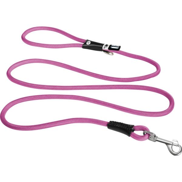 Curli Stretch Comfort Leine Fuchsia M (M, Hund, Spazieren), Halsband + Leine