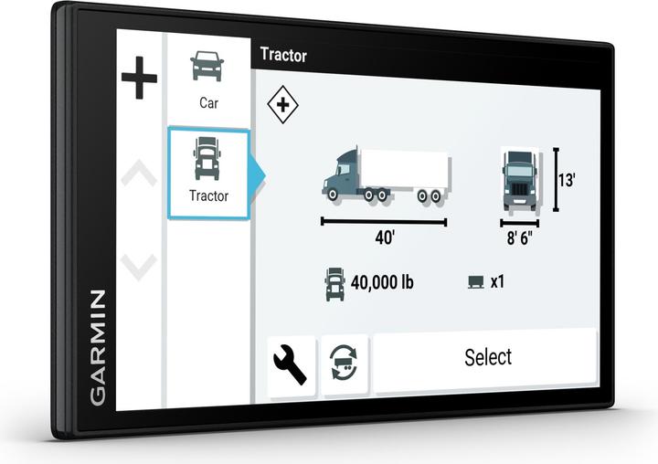 Actual product image Garmin Dezl LGV610 MT-D EU (6")