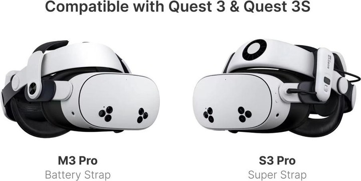 Actual product image Bobovr S3 PRO Battery Relief Strap for Meta Quest 3