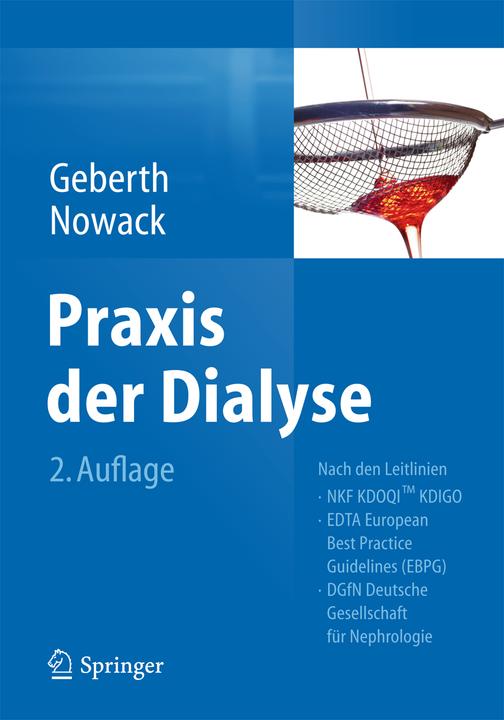 Produktbild Praxis der Dialyse (Deutsch, Geberth, Steffen/Nowack, 2014)