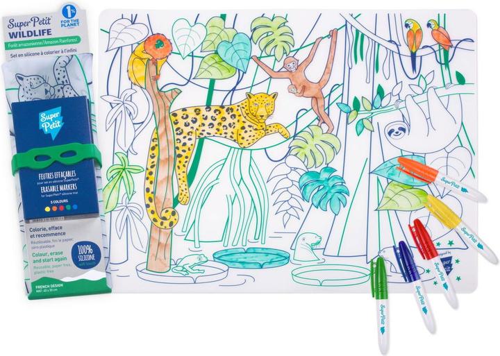 Image du produit Super Petit Set de table Amazon Rainforest - Wildlife (1 pcs, 40 x 30 cm)
