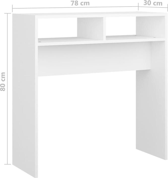 Actual product image vidaXL Konsolentisch (30 x 78 x 80 cm)