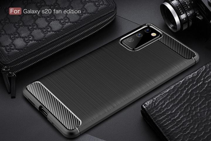 Immagine prodotto Screenguard Samsung Galaxy S20 FE Cover Carbon Brushed Soft TPU (Samsung Galaxy S20 FE)