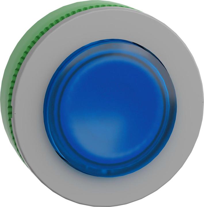 Produktbild Schneider Electric Leuchtdrucktaster, Front, vorstehend, ZB5FW163C0
