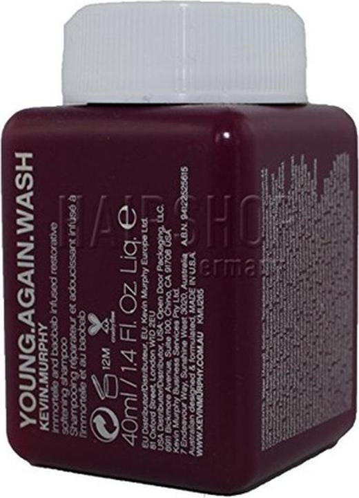Produktbild Kevin Murphy YOUNG.AGAIN.WASH 40ml (40 ml, Flüssiges Shampoo)