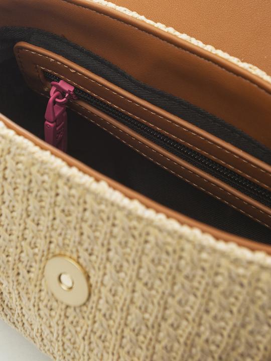 Immagine prodotto Secret Pon Pon Damen Umhängetasche - Modell Eridana Nova - 100% Polyurethan - 20.5 X 18.0 X 7.0 Cm