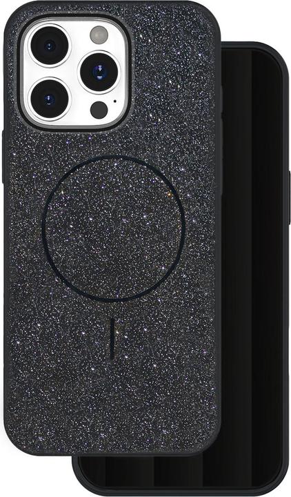Actual product image OEM Glitter Thin Mag case for iPhone 17 black (Apple iPhone 17)