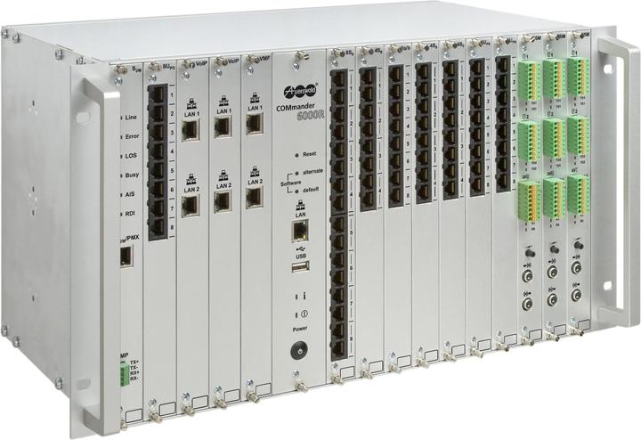 Auerswald COMmander 6000RX 48,26cm 19Zoll Gehaeuse / Grundfreischaltung ist durch registrierten Auerswald-F...