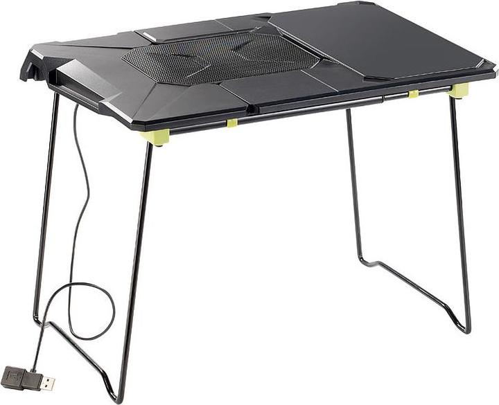 Produktbild General Office Ausziehbarer Notebooktisch mit Lüfter