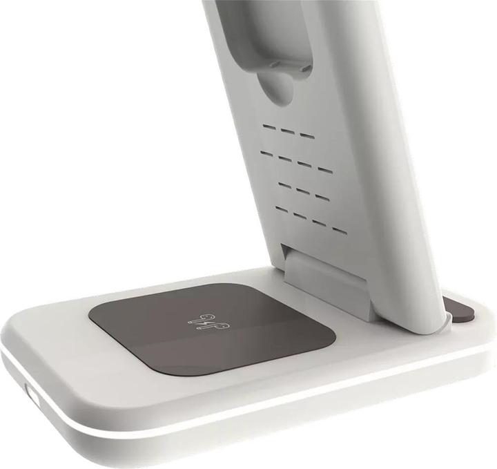 Image du produit Canyon WS-304, 3in1, station de recharge sans fil Qi pour 3 appareils en même temps, noir (15 W)