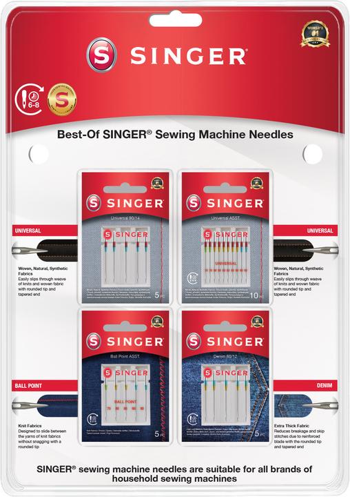 Singer Nadel Set
