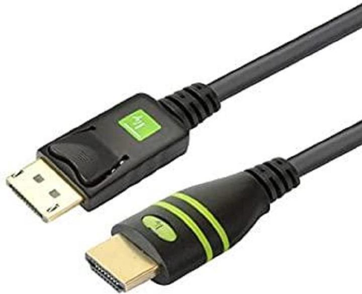 Actual product image Techly DisplayPort — HDMI (Typ A) (5 m)