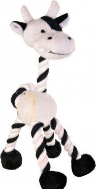 Produktbild Trixie Plüschtier mit Tau Tennisball 28cm (Plüschspielzeug Hund)