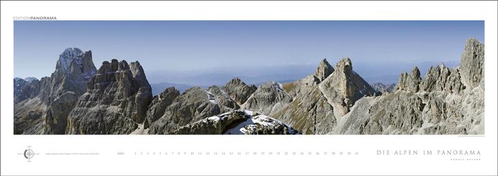Produktbild Die Alpen im Panorama