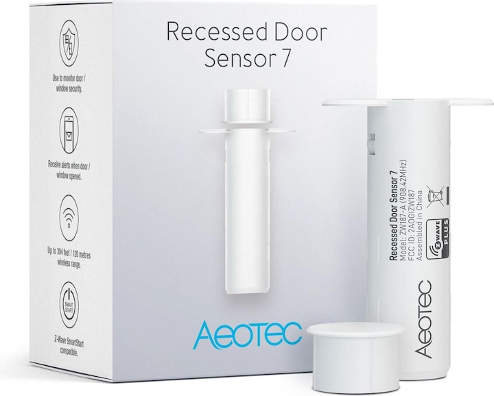 Productafbeelding Aeotec Verzonken deursensor 7, Z-Wave Plus V2