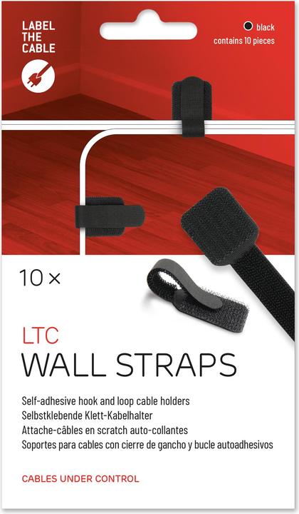 Actual product image Label-the-cable LTC Wall Velcro Cable Ties, pack of 10 (Velcro cable ties, 90 mm, 10 pcs.)