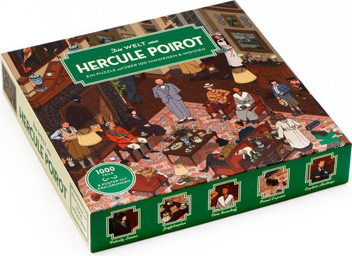 Immagine prodotto Il mondo di Hercule Poirot (1000 pezzi)