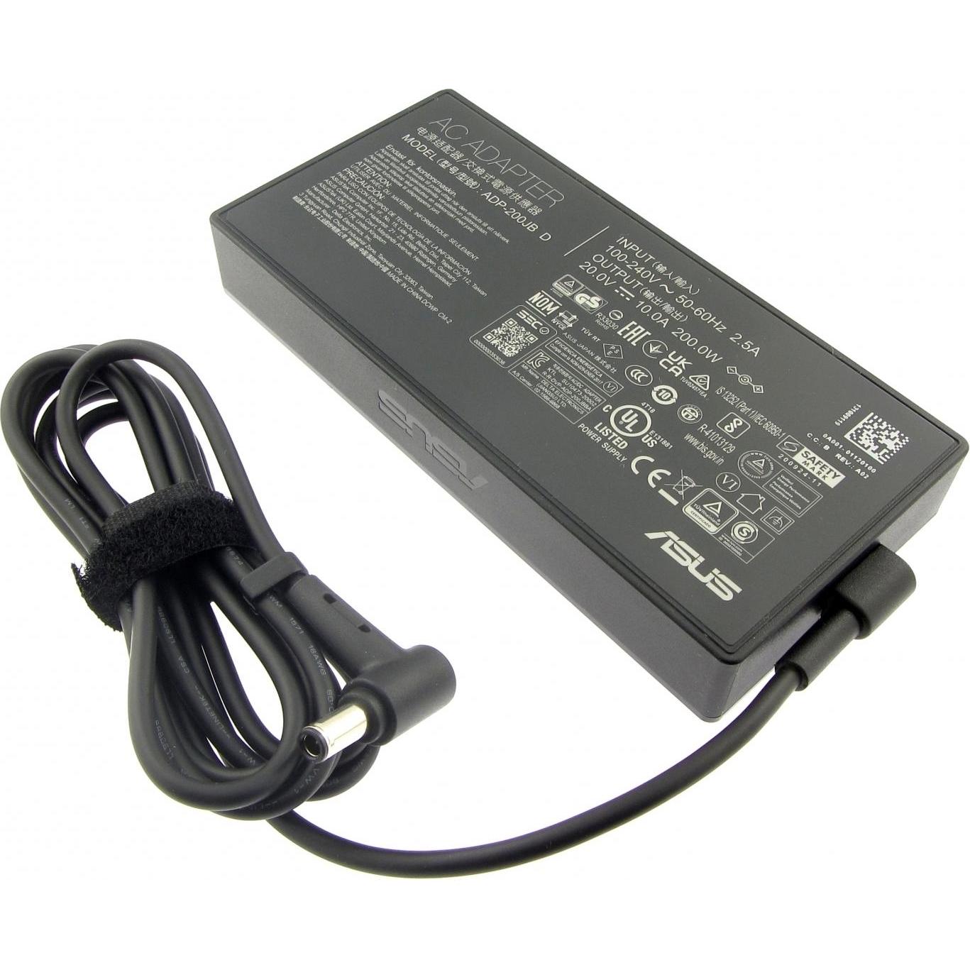 ASUS 0A001-01120100 (200 W), Notebook Netzteil, Schwarz