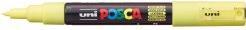 Actual product image Posca Marker PC-1M round tip (Sunshine Yellow, 1 mm, 1 x)