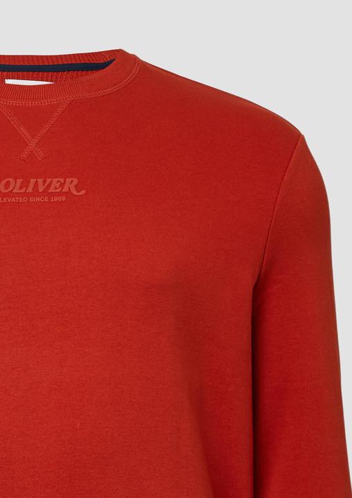 Produktbild s.Oliver Sweatshirt Wärmendes Sweatshirt mit Logo-Artwork (3XL)