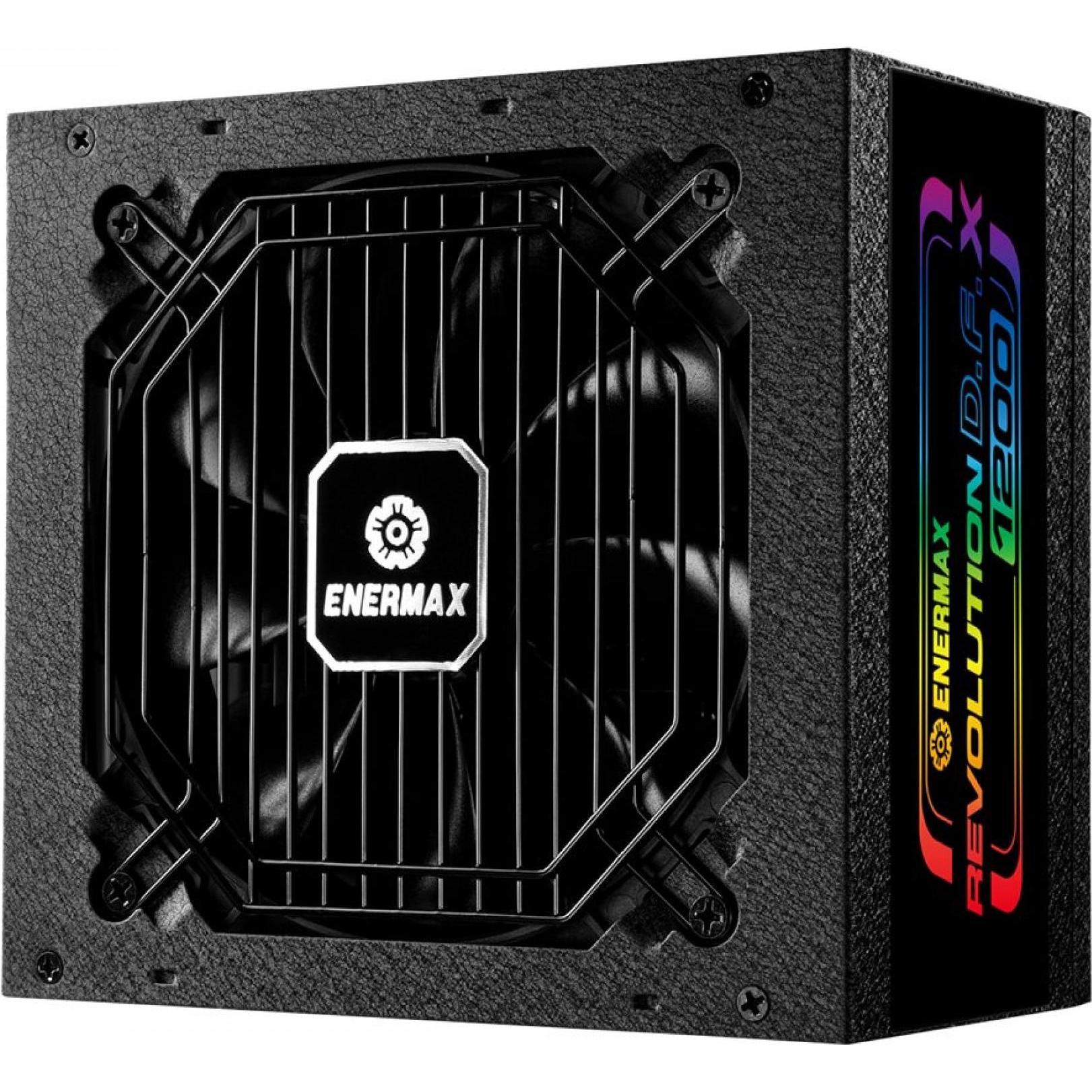Thumbnail - Enermax Revolution D.F. X ARGB ATX3.0 PCI-e 5.0 Gaming PC Netzteil 1200W 80Plus Gold Vollmodular 2X (1200 W), PC Netztei...