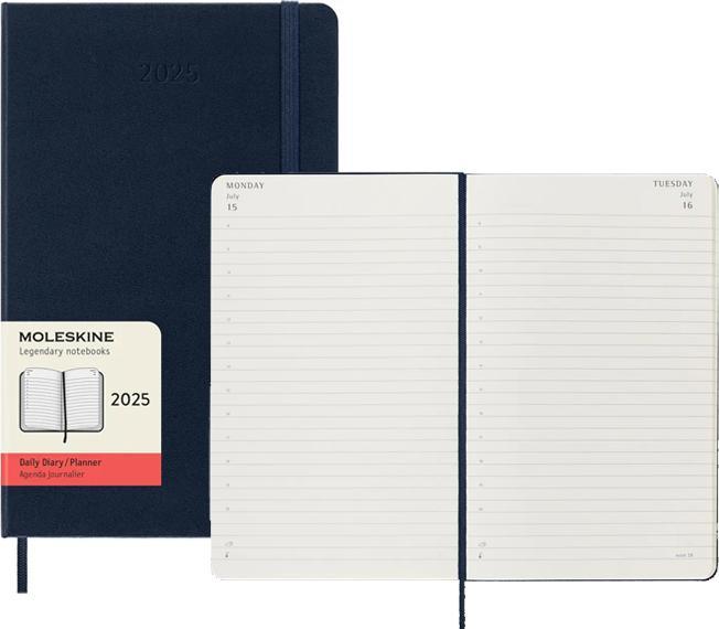 Produktbild Moleskine Tageskalender (A5, Englisch)