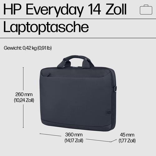 Actual product image HP Everyday 14-inch Laptop Briefcase (14", Universal)