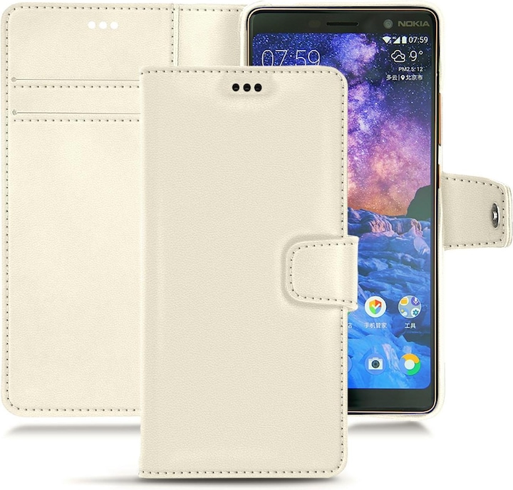 Produktbild Noreve Lederschutzhülle Wallet (Nokia 7 Plus)