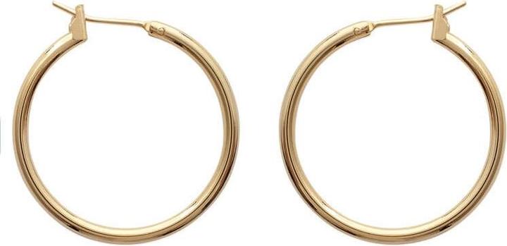 Image du produit Lara CREOLES Plaqué or - 28 MM