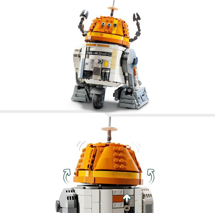 Produktbild LEGO Astromech-Droide Chopper (C1-10P) (75416, LEGO Star Wars)