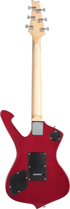 Produktbild Rocktile E-Gitarre mit Humbucker Pickups, FR-Style Tremolo und 22 Bünden (E-Gitarre, geschroeftem Ahornhals, Lindeholz-Korpus)