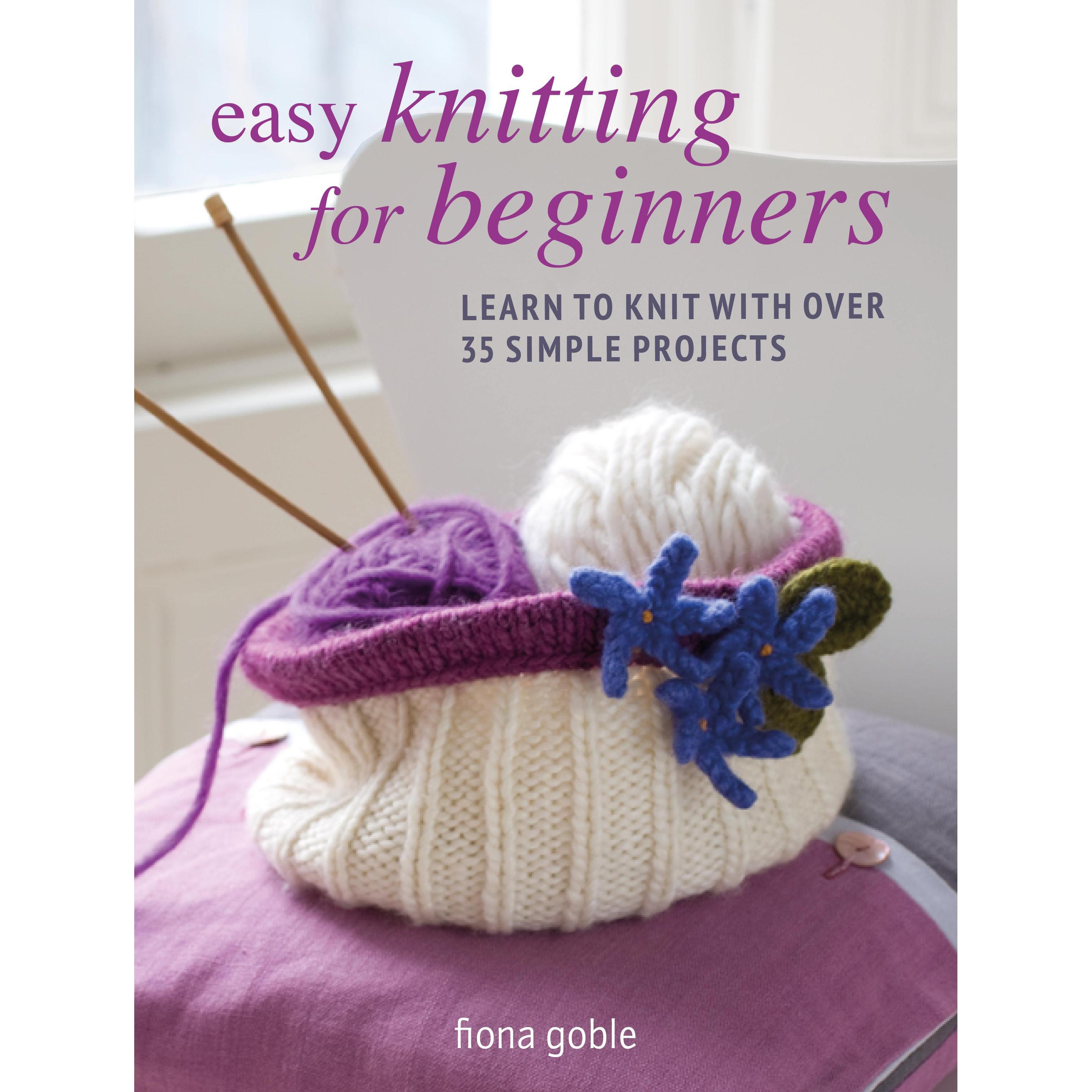 Easy Knitting for Beginners, Ratgeber von Fiona Goble