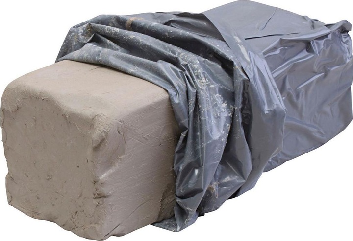Creativ Company Argilla in gres cotto bianco, 10 kg