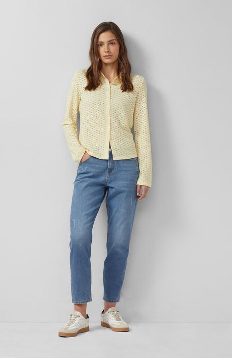 Immagine prodotto s.Oliver Jersey-Bluse aus Lochspitze (38)