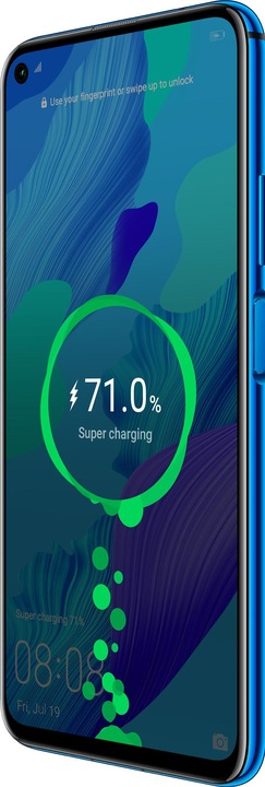 Actual product image Huawei Nova 5T (128 GB, Crush blue, 6.26", Dual SIM, 48 Mpx, 4G)