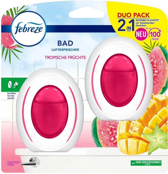Image du produit Febreze Salle de bain Désodorisant Fruits Tropicaux