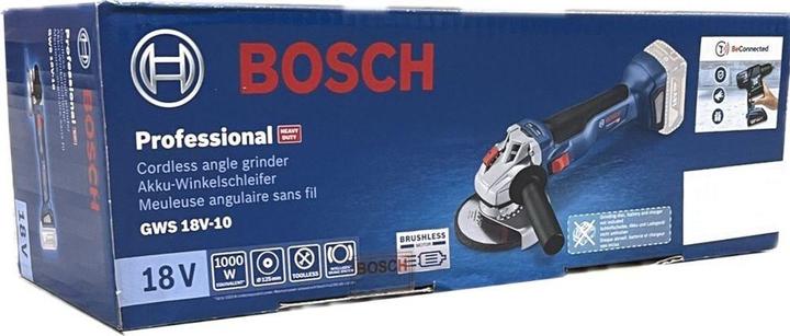 Actual product image Bosch Professional GWS 18V-10 (125 mm)