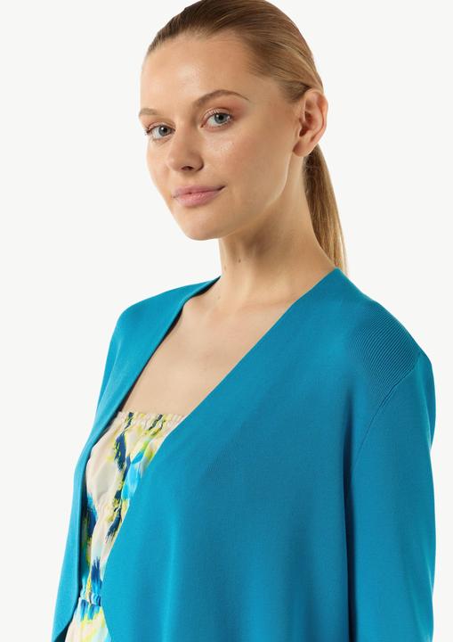 Image du produit Comma Strickjacke Verkürzte Strickjacke aus Viskosemix (L)